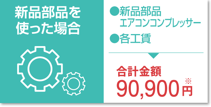 新品部品エアコンコンプレッサー90,900円